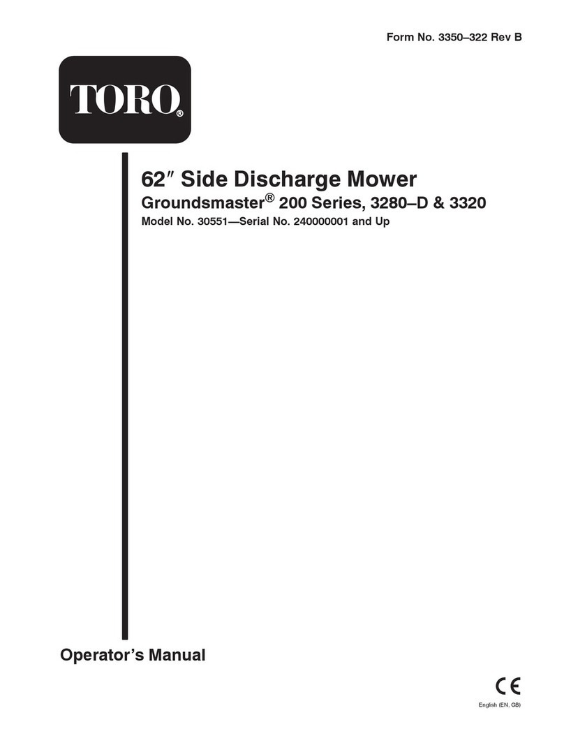 Toro 30551 User manual