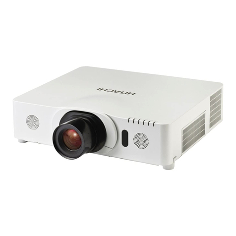 Hitachi CP-WU8451 User manual