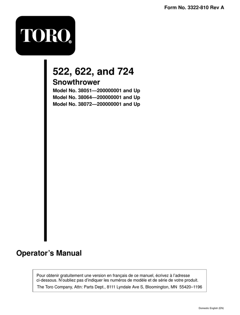 Toro 38051 Operator's manual