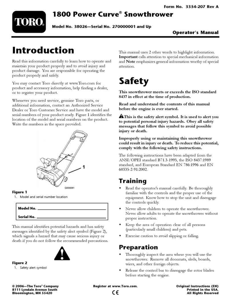 Toro 38026 User manual