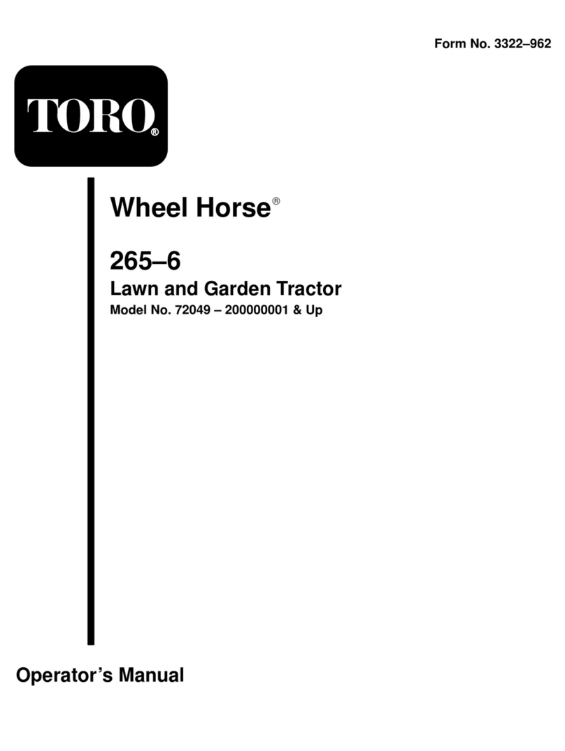 Toro 72049 User manual Toro 72049 User manual