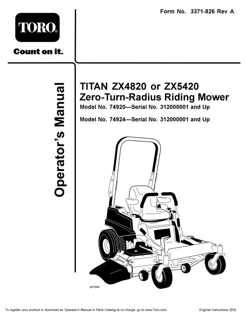 Toro 74920 User manual