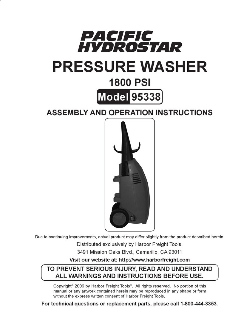 Pacific hydrostar 95338 Assembly and operating instructions