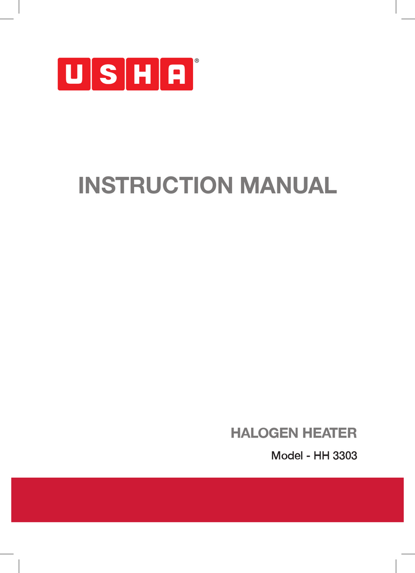 usha HH 3303 User manual