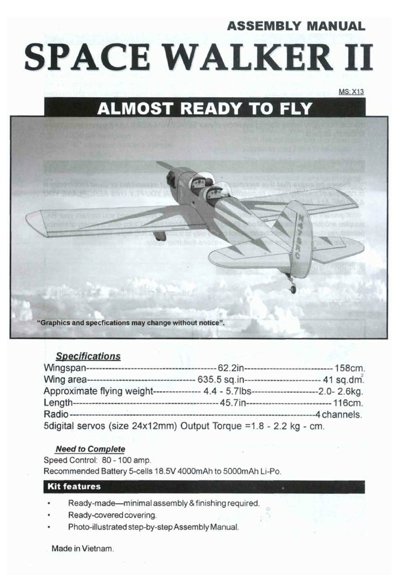 Seagull Space Walker II Assembly manual