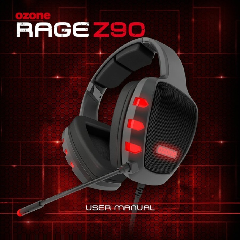 Ozone RAGE Z90 User manual