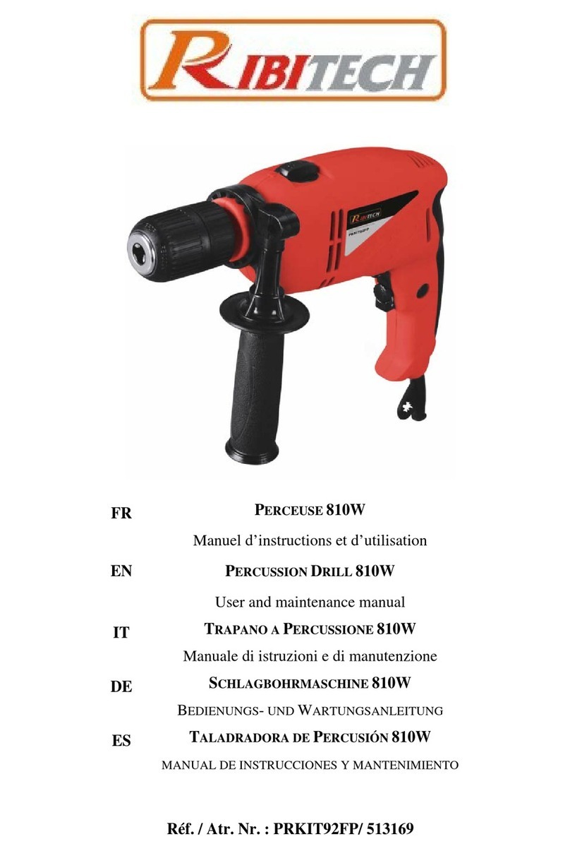 Ribitech PRKIT92FP User and maintenance manual Ribitech PRKIT92FP User and maintenance manual