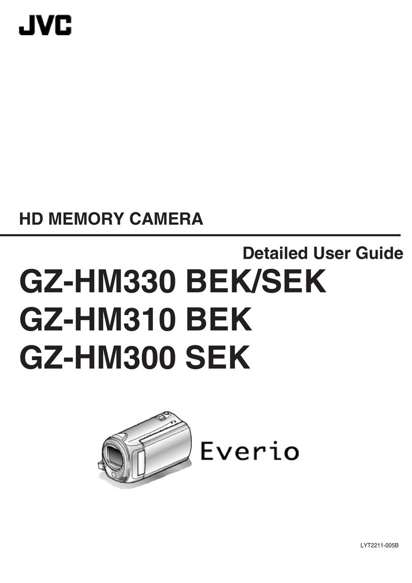 JVC Everio GZ-HM330 BEK Operating and maintenance manual