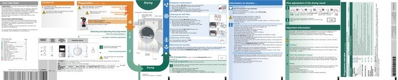 Schulthess Spirit Eco TW 4740 User manual