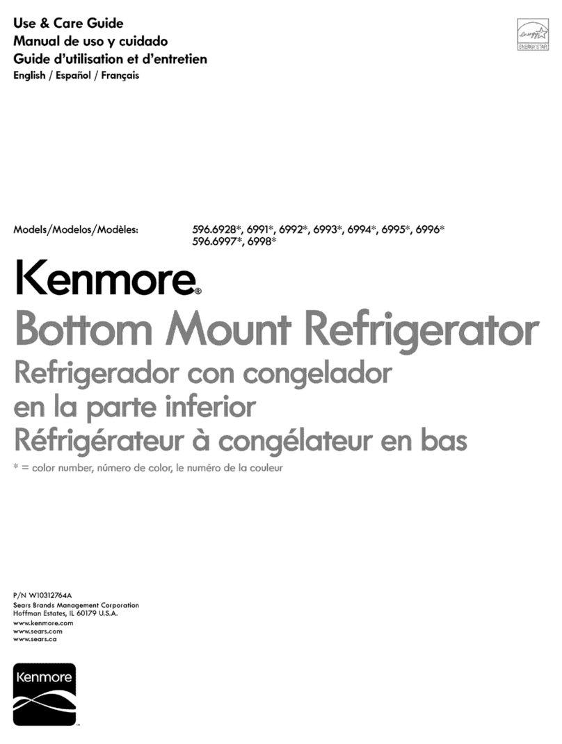 Kenmore 596.6928 series Use & care guide