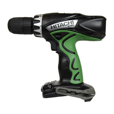 Hitachi DV 14DCL Handling instructions