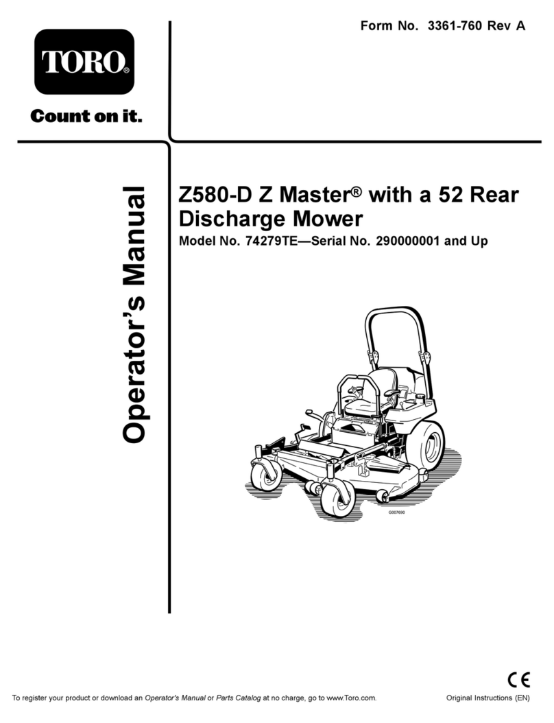 Toro 74279TE User manual