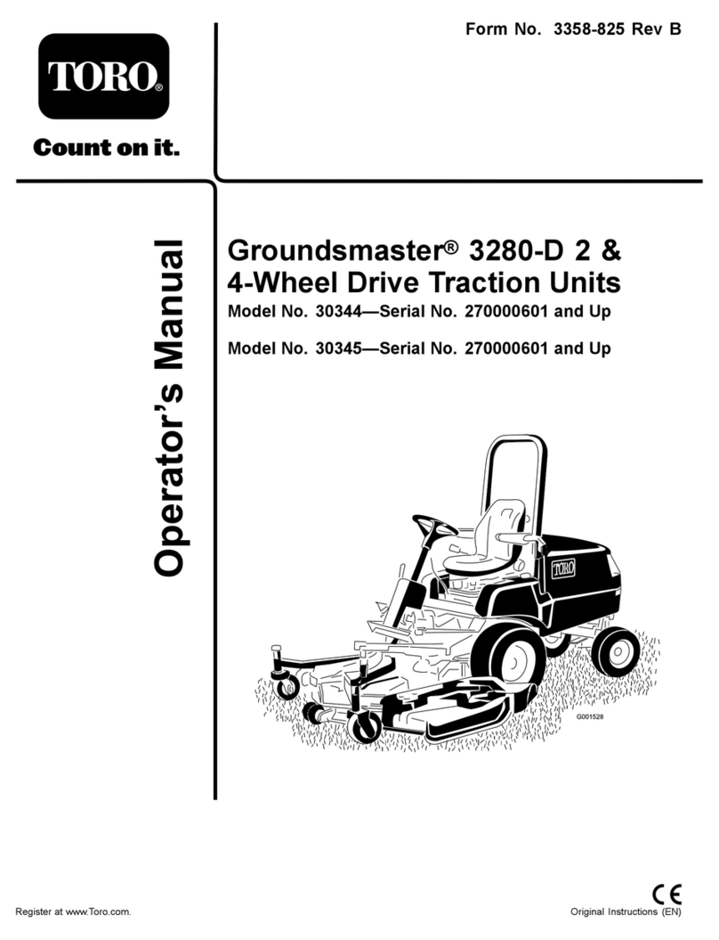 Toro Groundsmaster 30344 User manual