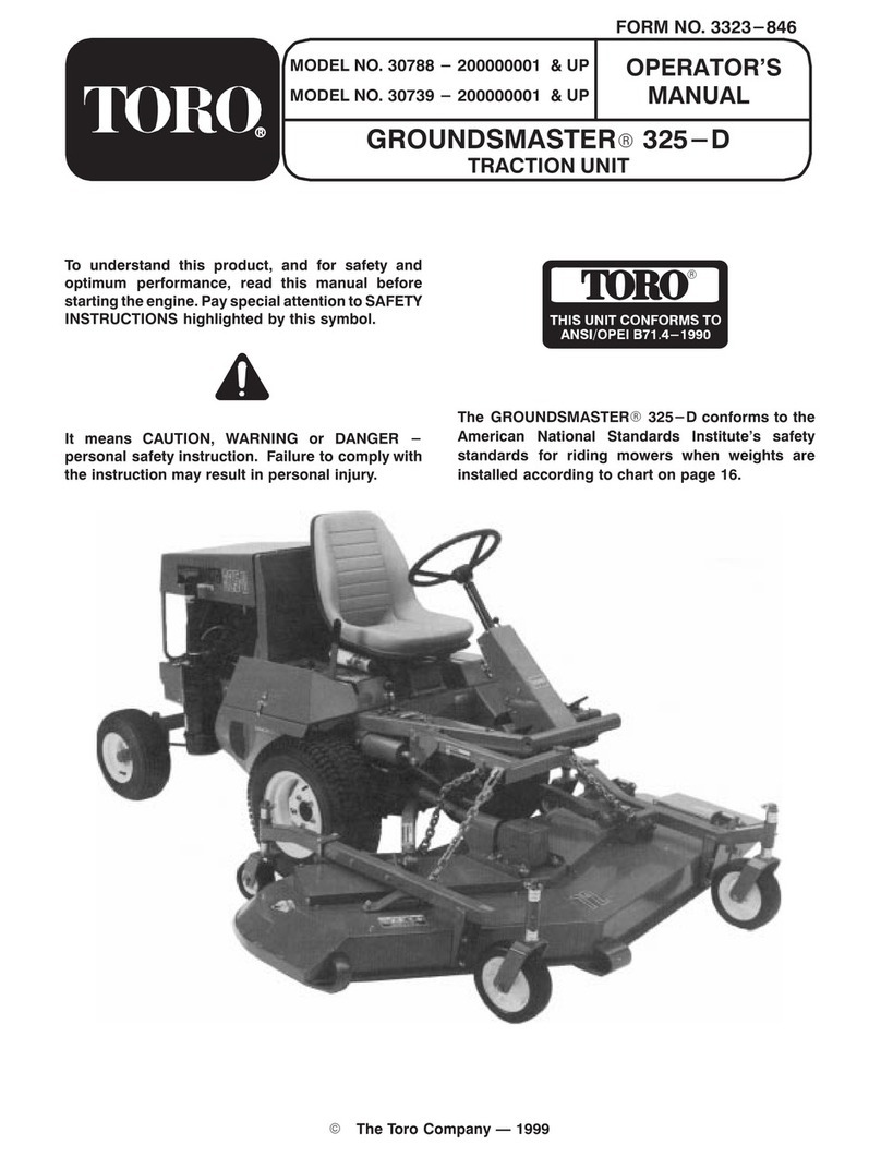 Toro 30739 User manual
