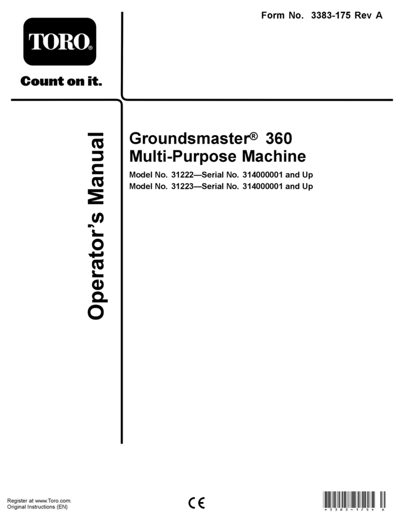 Toro 31222 Operator's manual