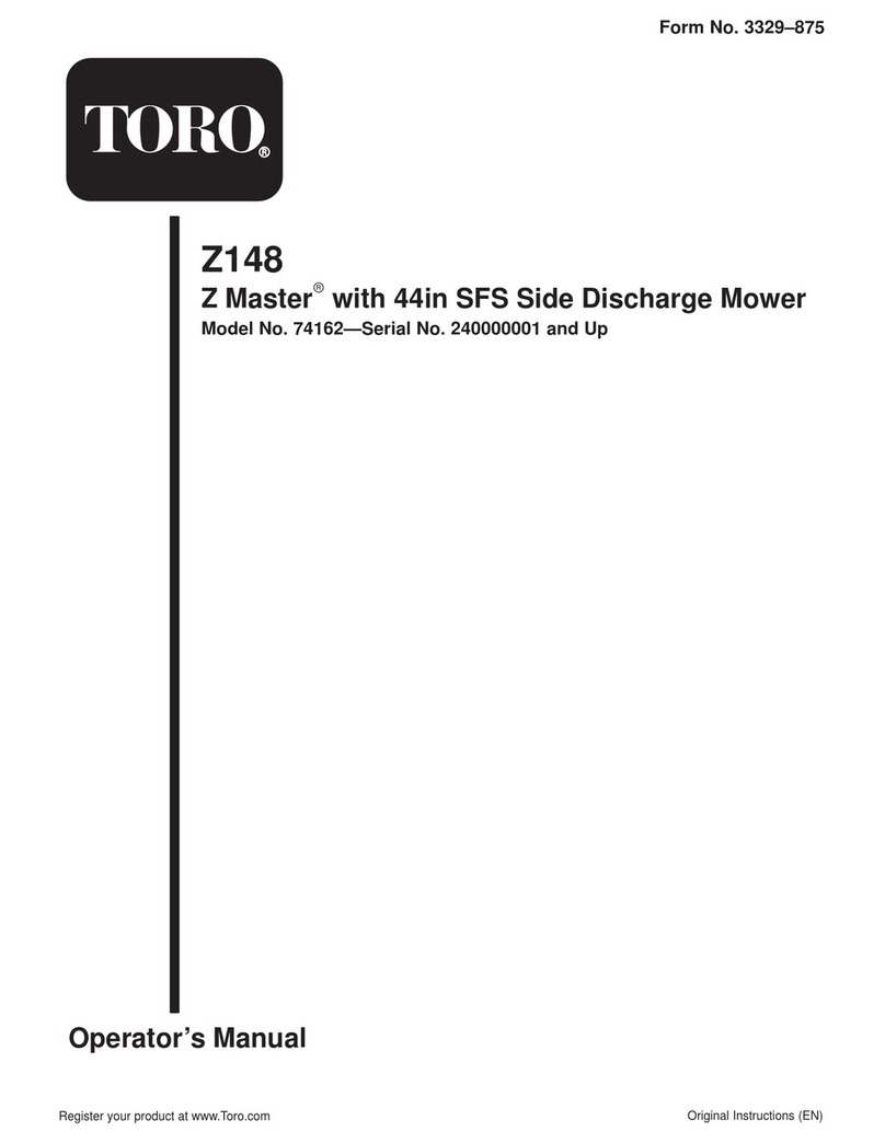 Toro 74162 Operator's manual