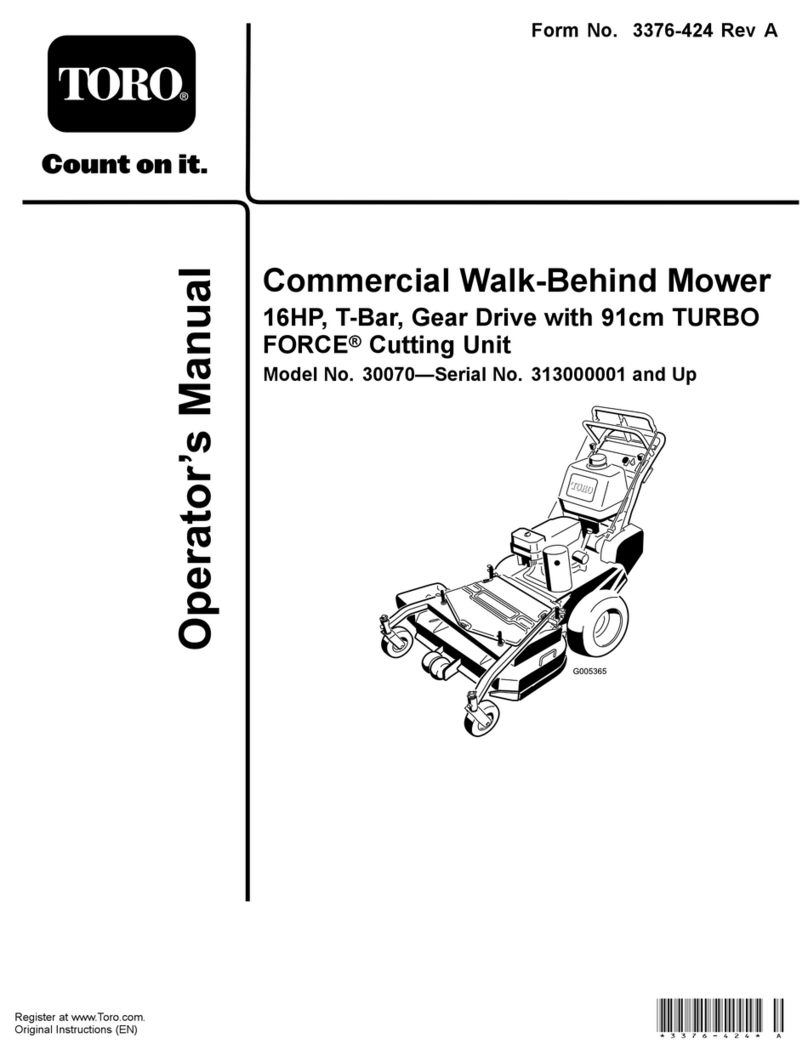 Toro 30070 Operator's manual