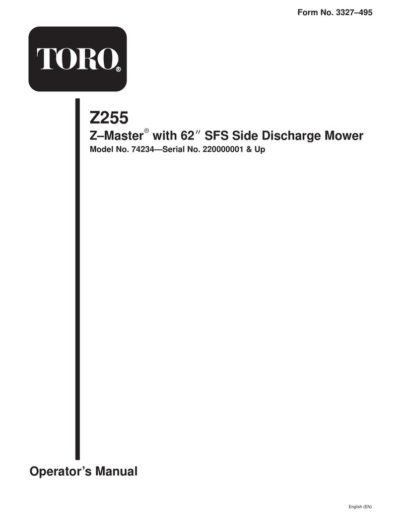 Toro 74234 User manual