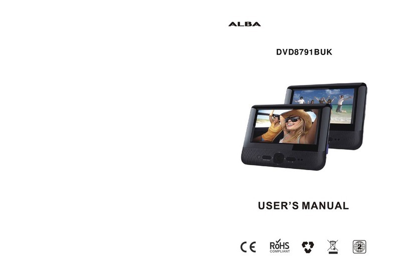 Alba DVD8791BUK user manual