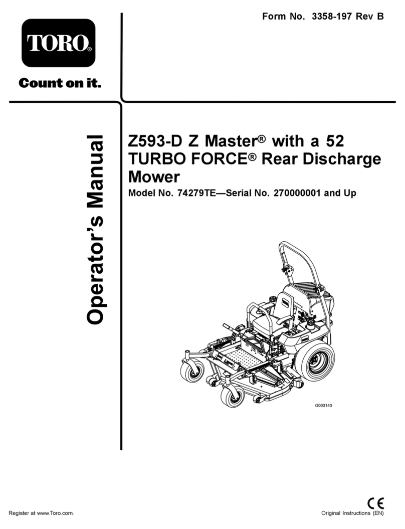 Toro 74279TE User manual