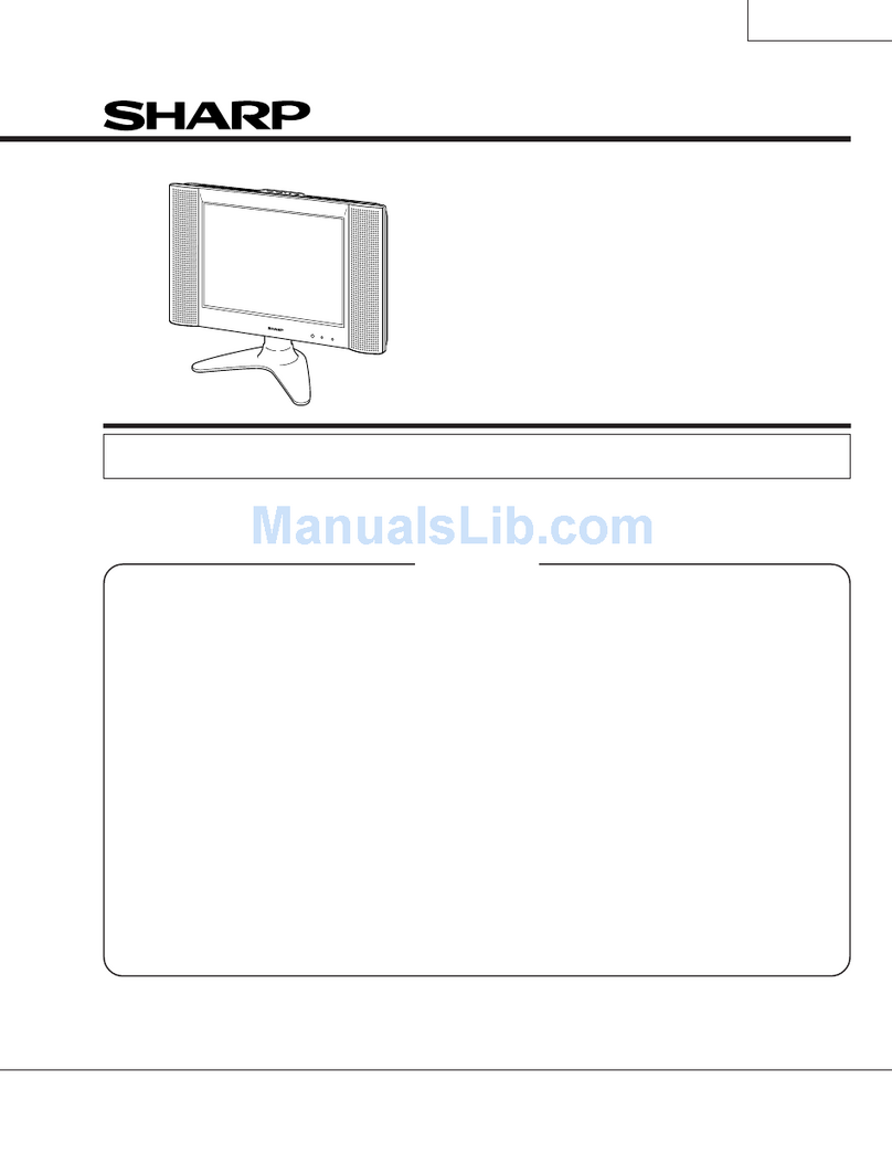 Sharp LC-20B2UA Service manual