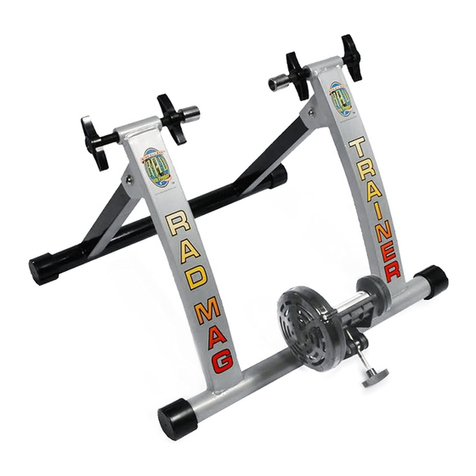RAD Cycle Products MAG BIKE TRAINER instruction manual