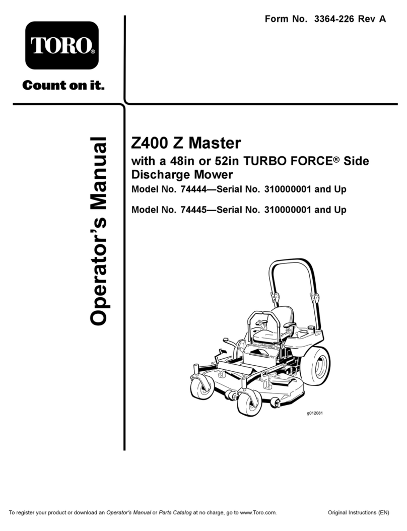 Toro 74444 User manual