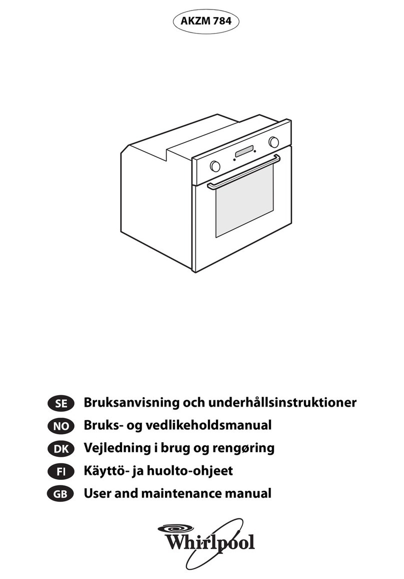 Whirlpool AKZM 784 User and maintenance manual