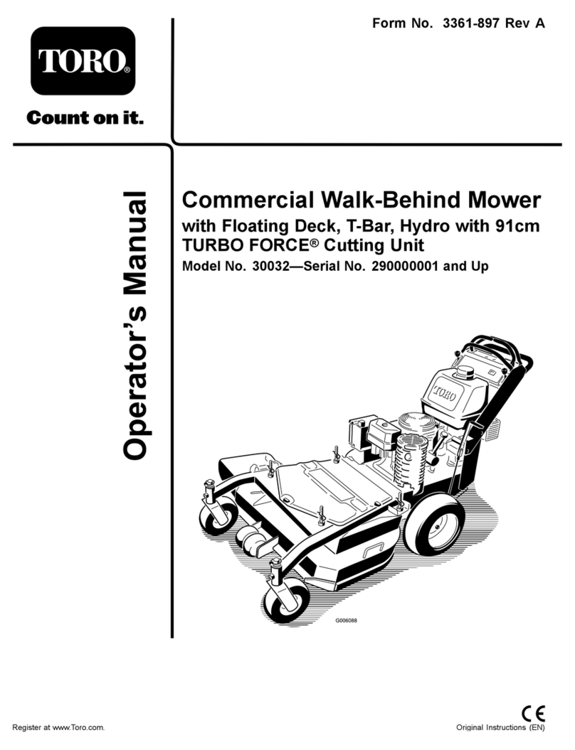 Toro 30032 Operator's manual