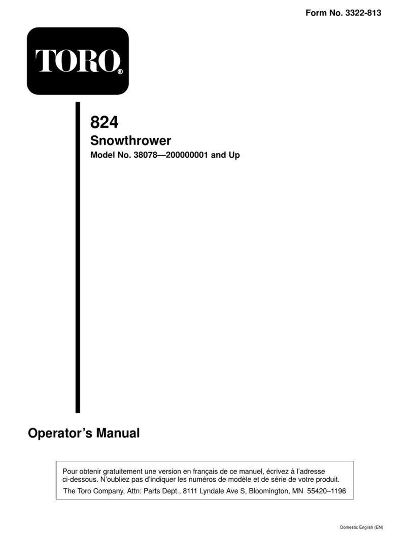 Toro 38078 Operator's manual