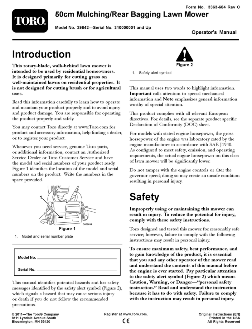 Toro 29642 User manual Toro 29642 User manual