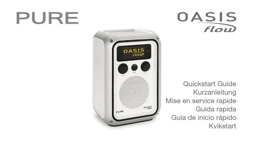 PURE Oasis Flow quick start guide