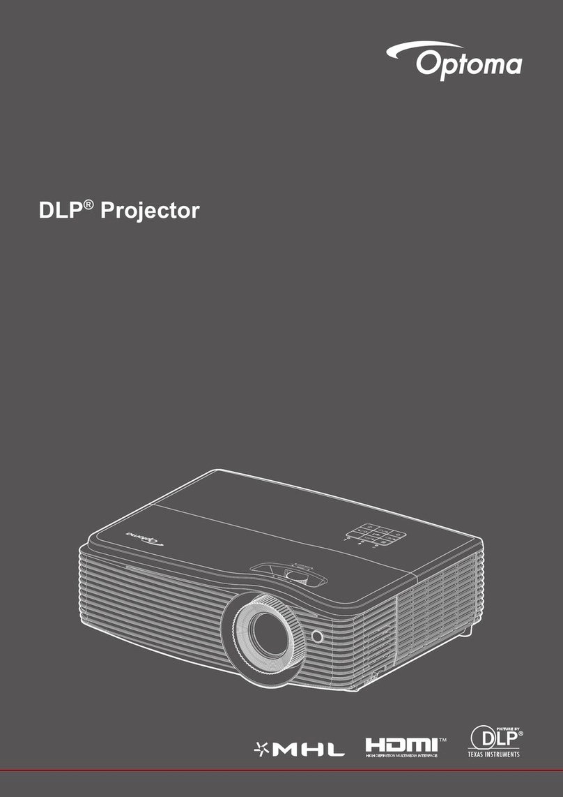 Optoma EH490 User manual