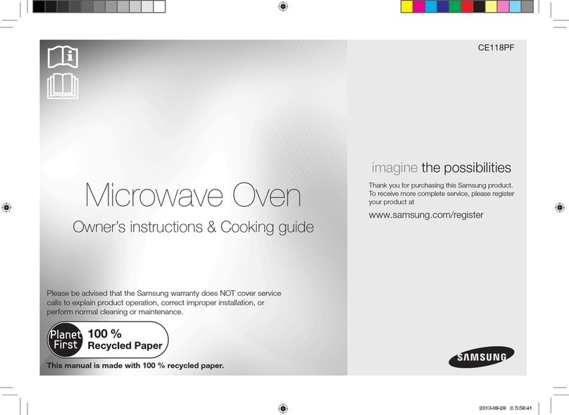Samsung CE118PF Manual