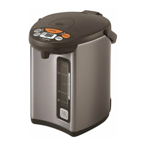 Zojirushi CD-WCC30 operating instructions