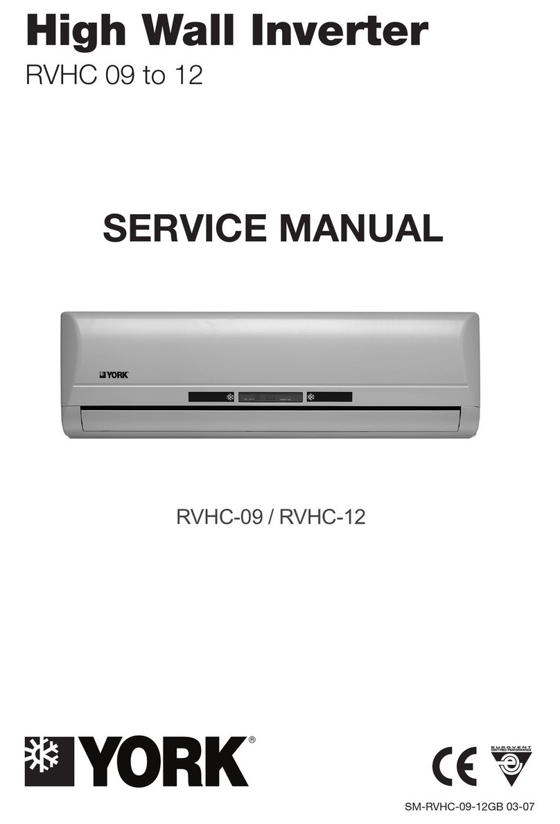 York RVHC-09 Service manual