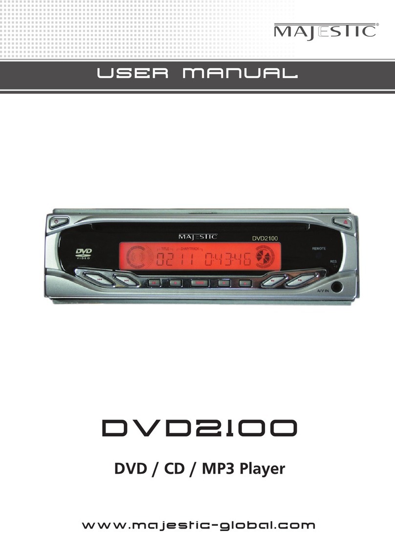 Majestic DVD2100 User manual