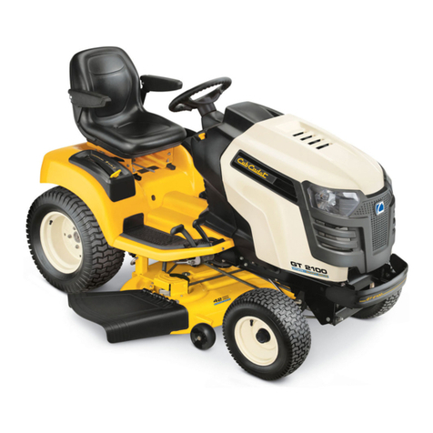 Cub Cadet GT 2000 Operator's manual