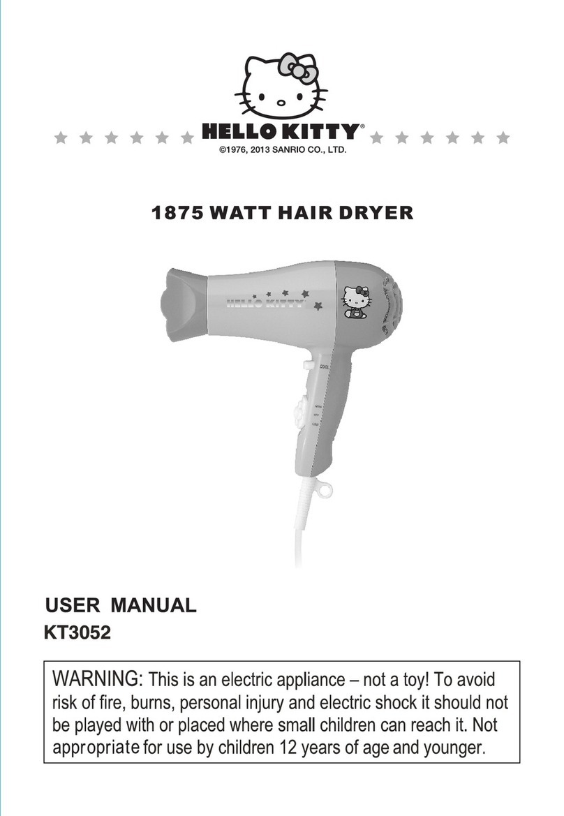 Hello Kitty KT3052 User manual