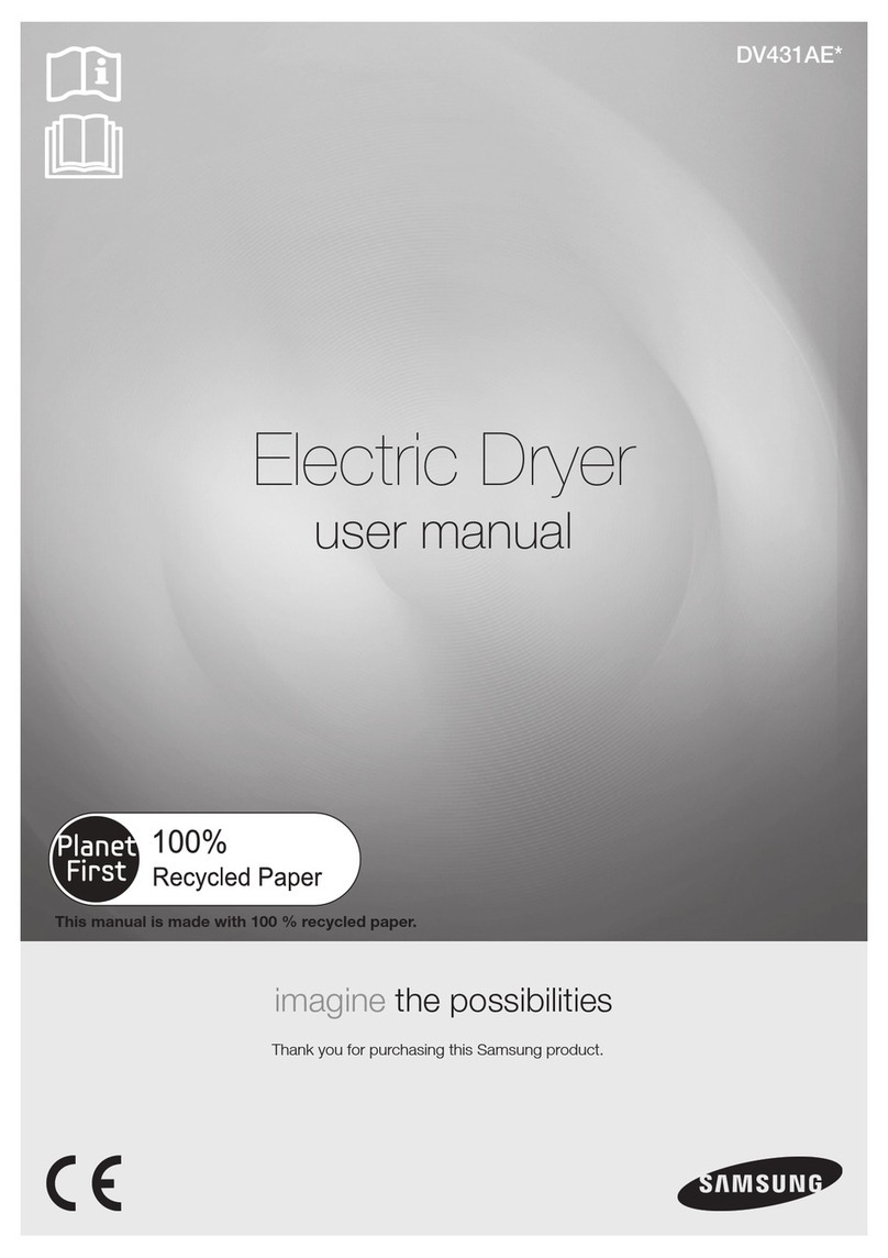 Samsung DV431AE Series User manual