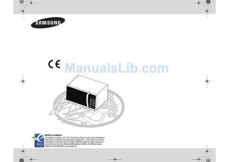 Samsung GE86N Owner's instructions