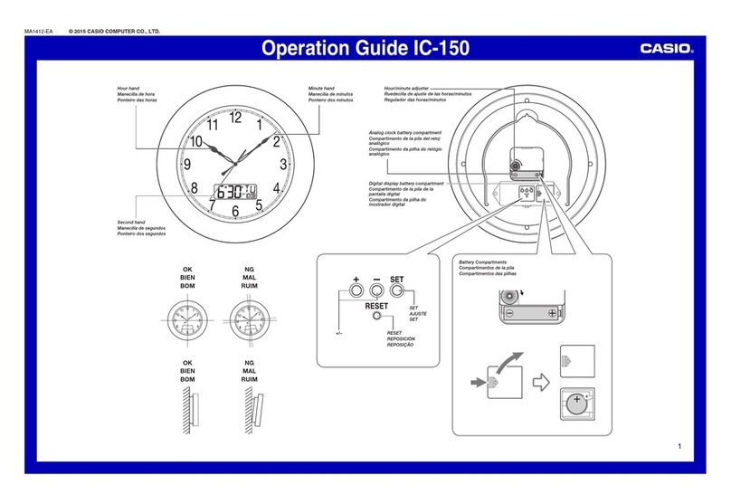 Casio IC-150 User manual Casio IC-150 User manual