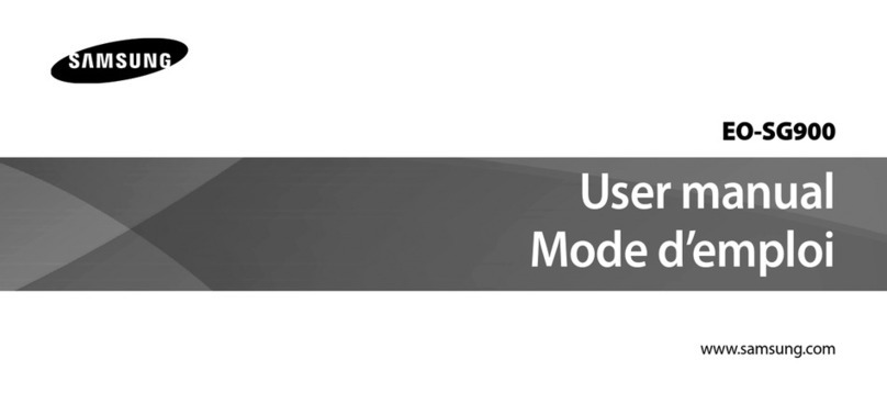 Samsung EO-SG900 user manual