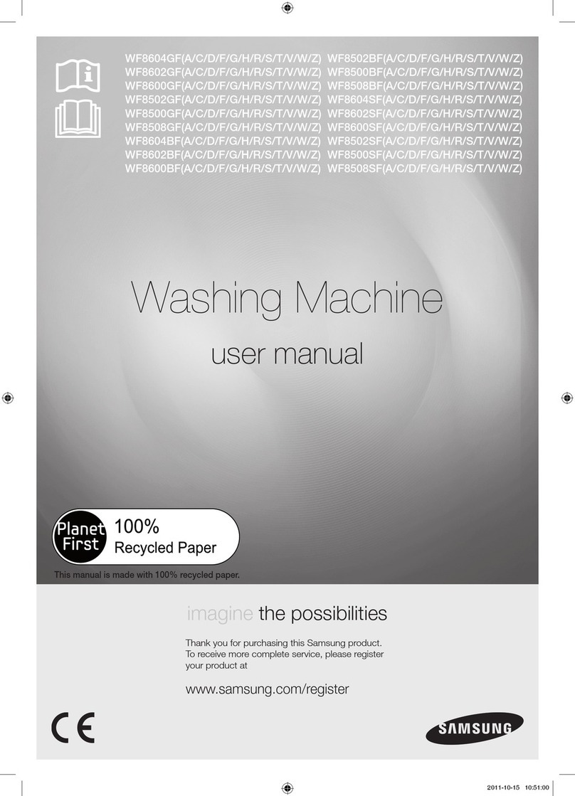 Samsung WF8604GF User manual