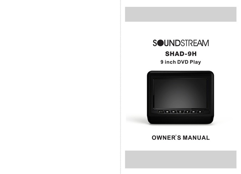 Soundstream SHAD-9H owner's manual