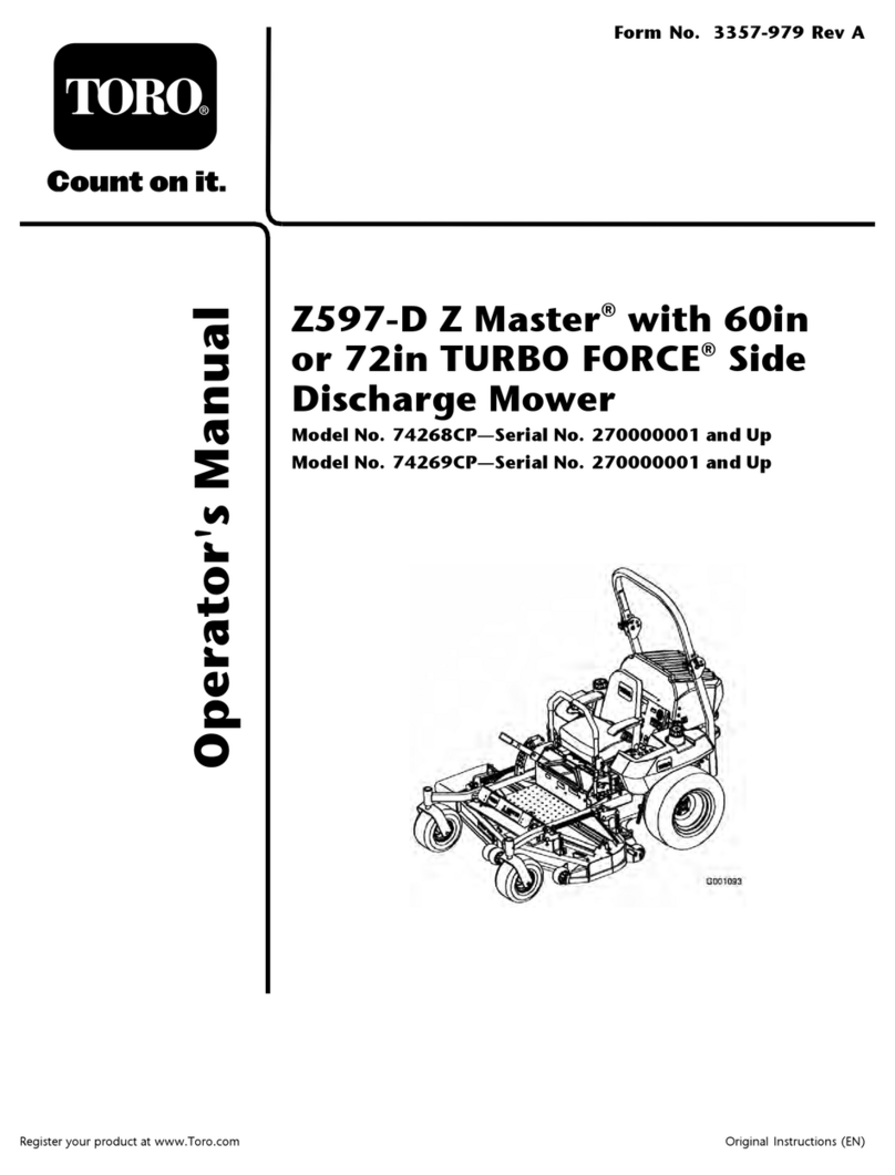 Toro 74268CP User manual