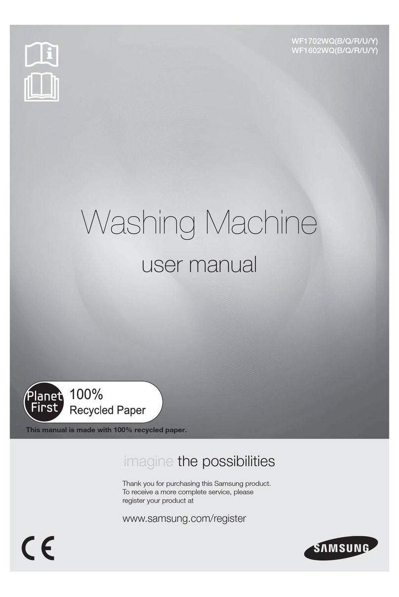 Samsung WF1702WQ User manual