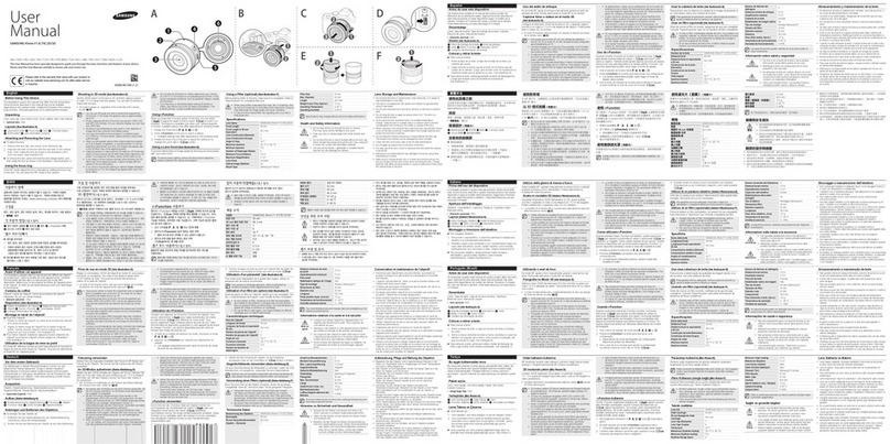 Samsung 45mm F1.8 [T6] 2D/3D User manual
