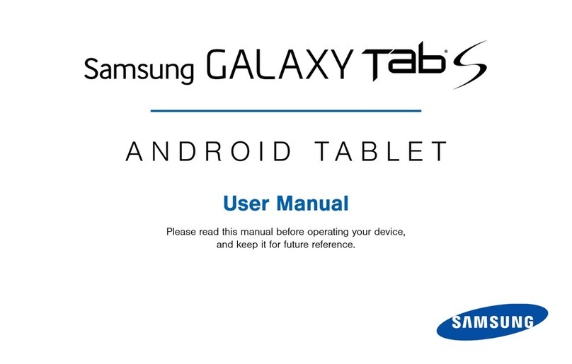 Samsung Galaxy Tab S User manual Samsung Galaxy Tab S User manual