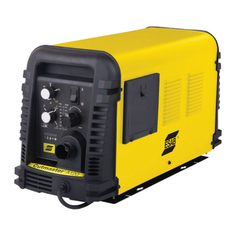 ESAB A120 operating manual